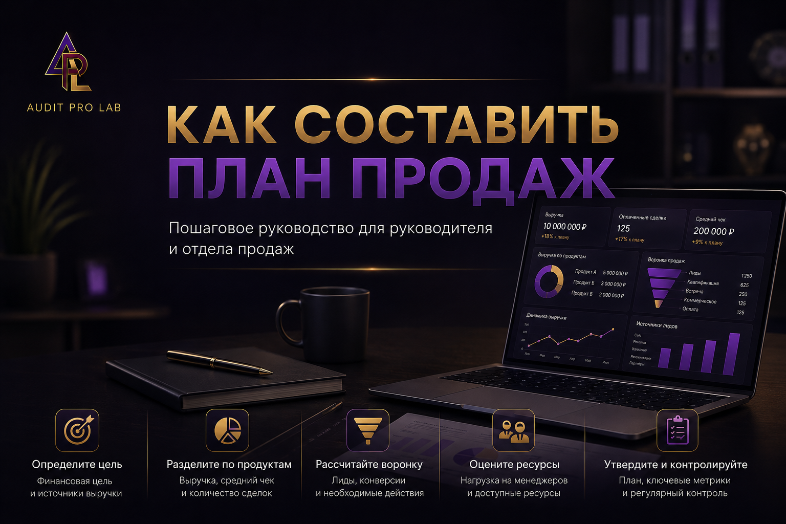 Как составить план продаж — пошаговое руководство для руководителя и отдела продаж